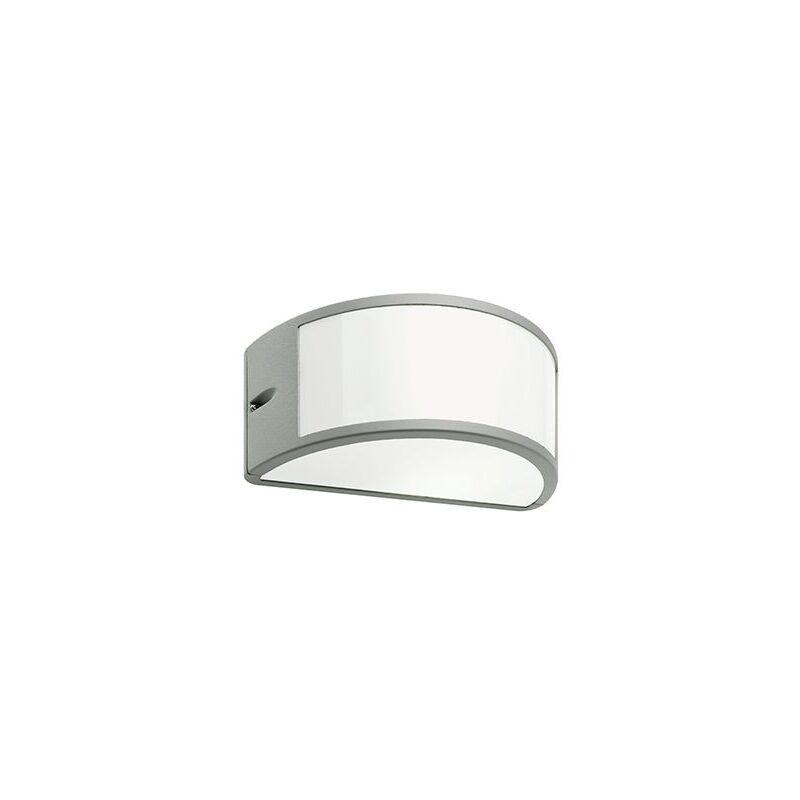 foto del prodotto iperbriko applique e27 linea umbe aperta alluminio