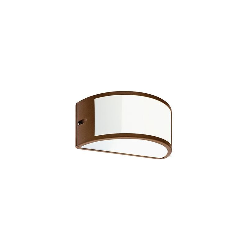 foto del prodotto iperbriko applique e27 linea umbe aperta corten