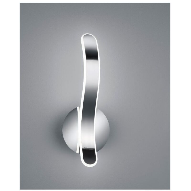foto del prodotto iperbriko applique parete design led dimmer 4000k parma cromo trio lighting