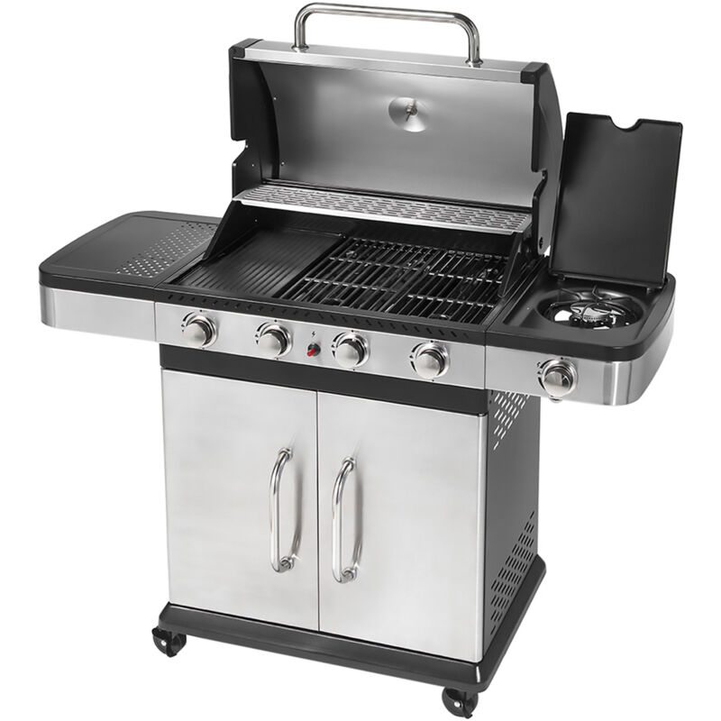foto del prodotto iperbriko barbecue a gas indianapolis 5 titanium kw 18,45