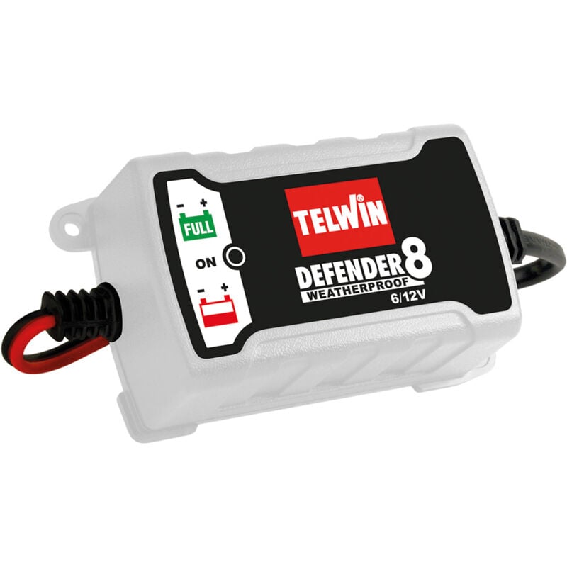 foto del prodotto iperbriko caricabatteria defender 8 telwin volt 6 12 ah 2 20