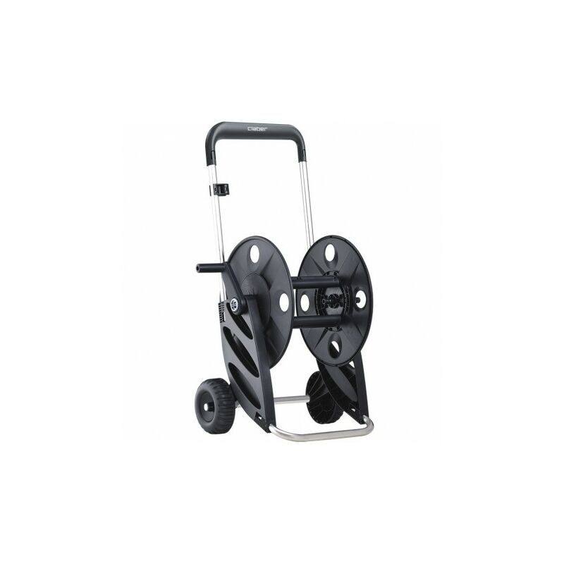 foto del prodotto iperbriko carrello avvolgitubo silver al da montare con telaio in alluminio.
