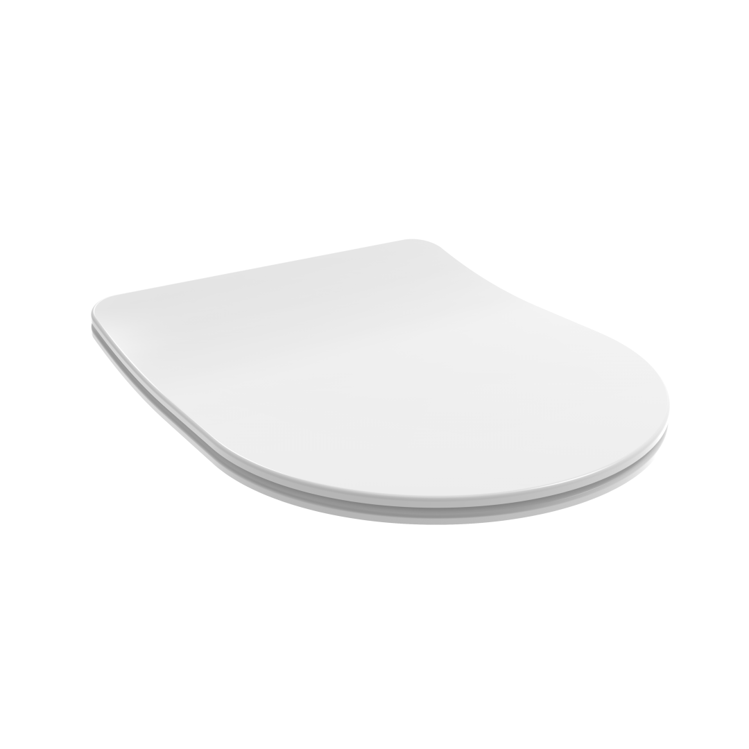 foto del prodotto iperbriko copriwater rallentato forma d bianco