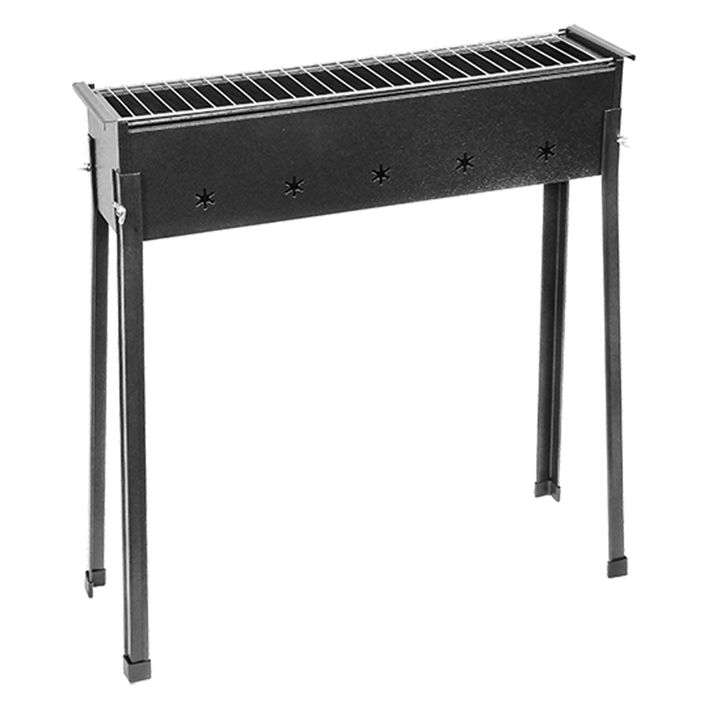 foto del prodotto iperbriko cuoci spiedini a carbonella art. 510.b cm 60 x 15 x h 70 mille