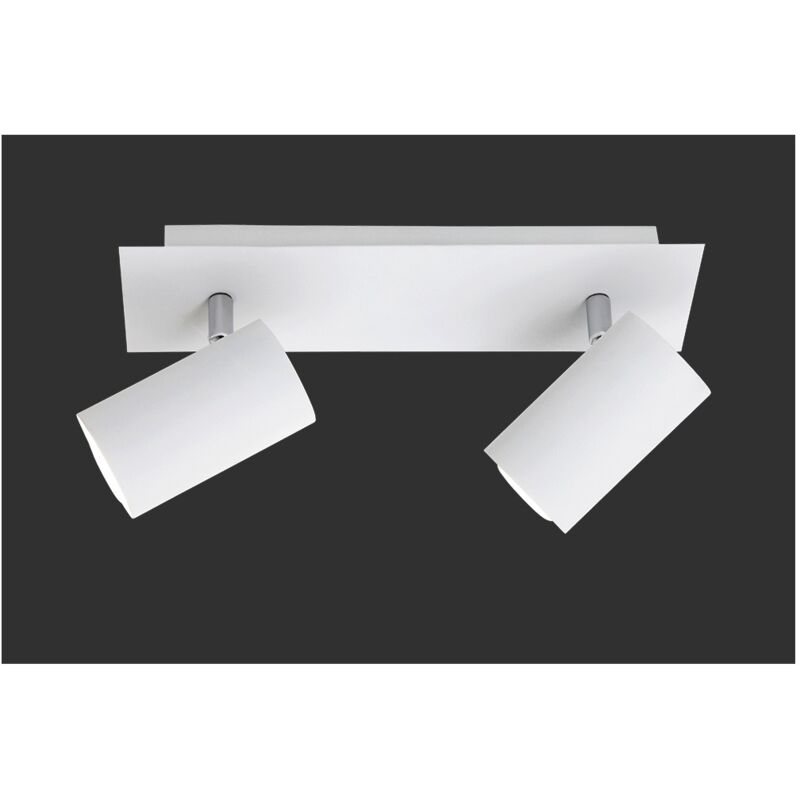 foto del prodotto iperbriko faretto da soffitto 2 spot orientabili marley bianco trio lighting