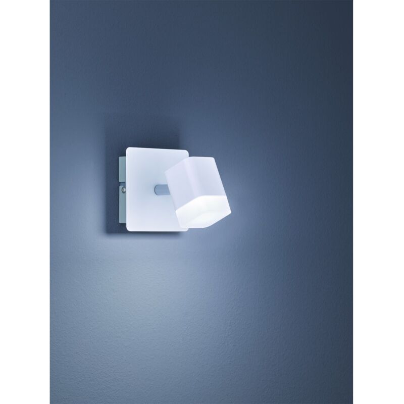 foto del prodotto iperbriko faretto da soffitto spot led orientabile roubaix bianco trio lighting