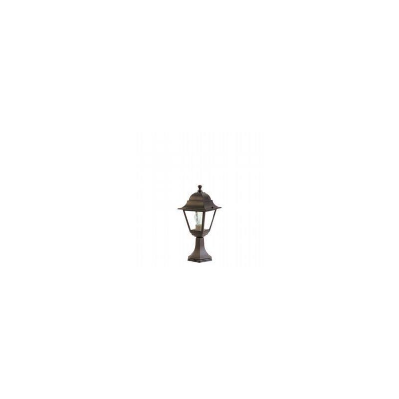 foto del prodotto iperbriko lampada da esterno in alluminio pressofuso con diffusori in vetro trasparente altezza max 170mm nero