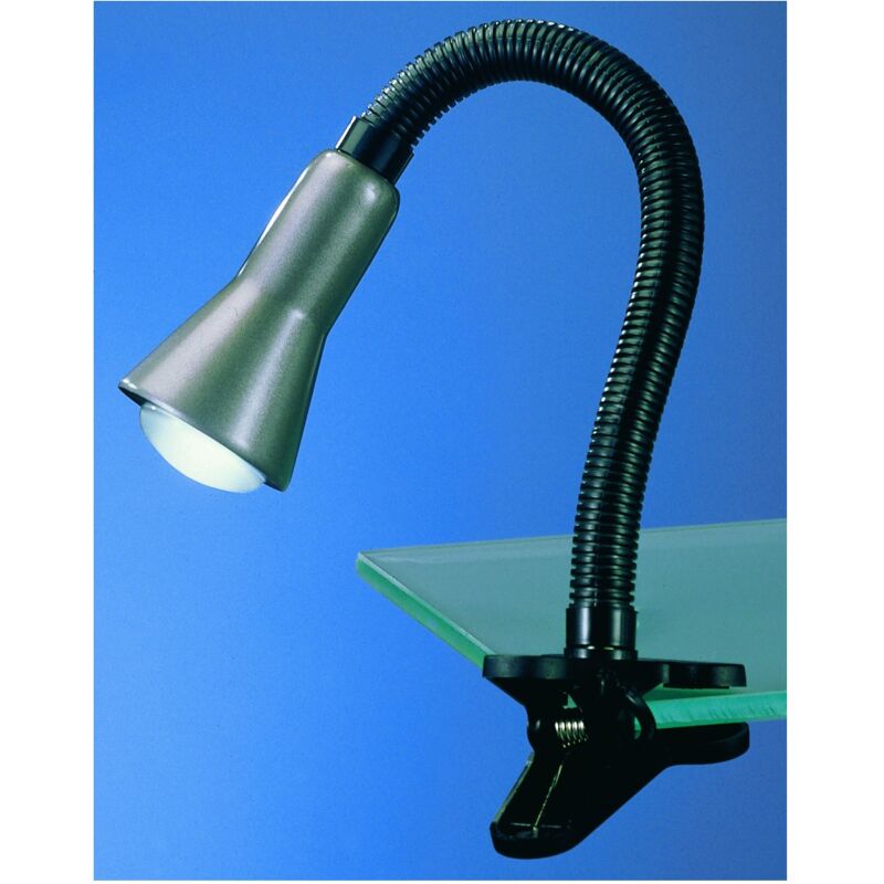 immagine 0 del prodotto iperbriko lampada da scrivania flexo alluminio 1xe14 con pinza trio lighting