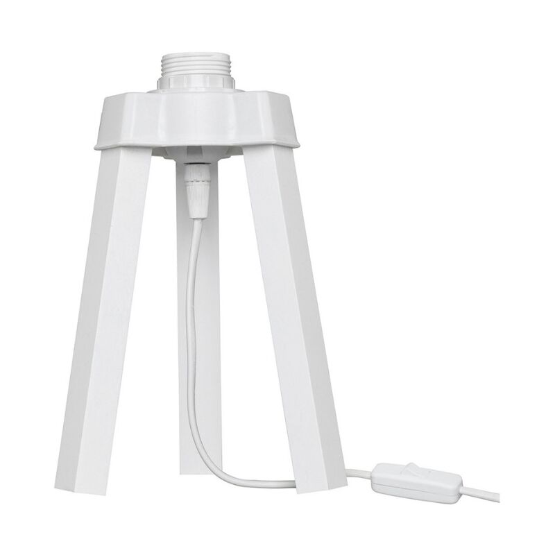 foto del prodotto iperbriko lampada da tavolo bianca 15.5 x 22.5 cm