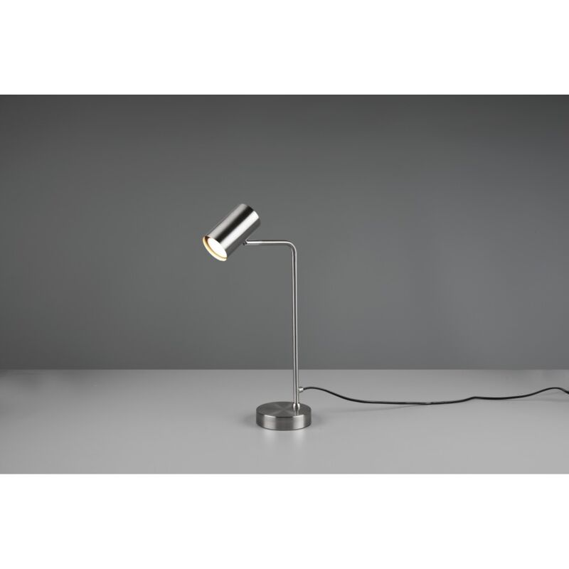 foto del prodotto iperbriko lampada da tavolo marley nichel spot cilindro h45 trio lighting