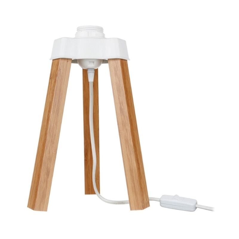 foto del prodotto iperbriko lampada da tavolo rovere 15.5x22.5 cm
