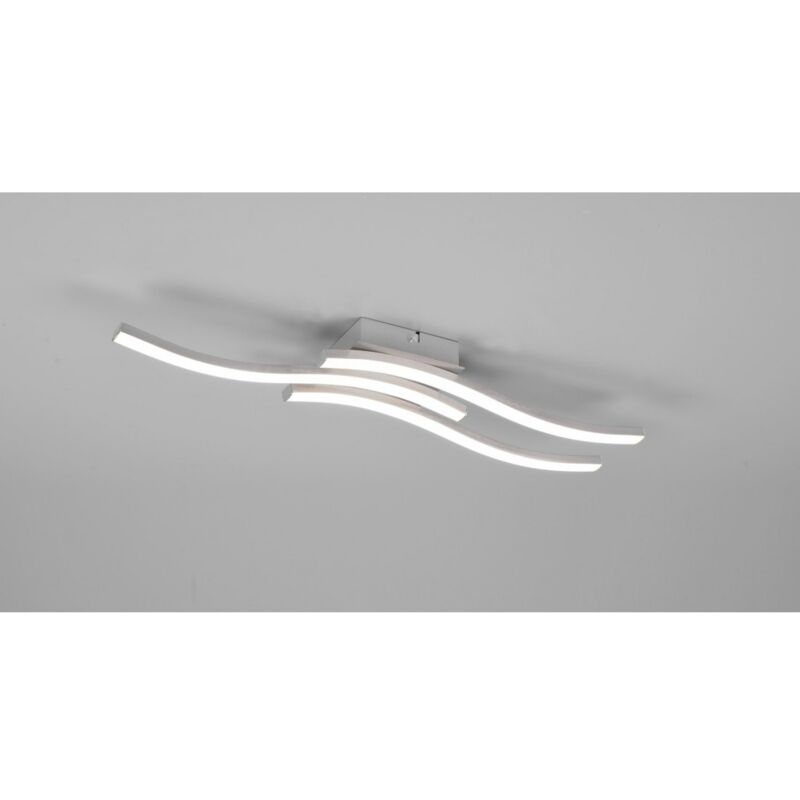 foto del prodotto iperbriko lampada soffitto moderna bacchette led 4000k route nichel trio lighting