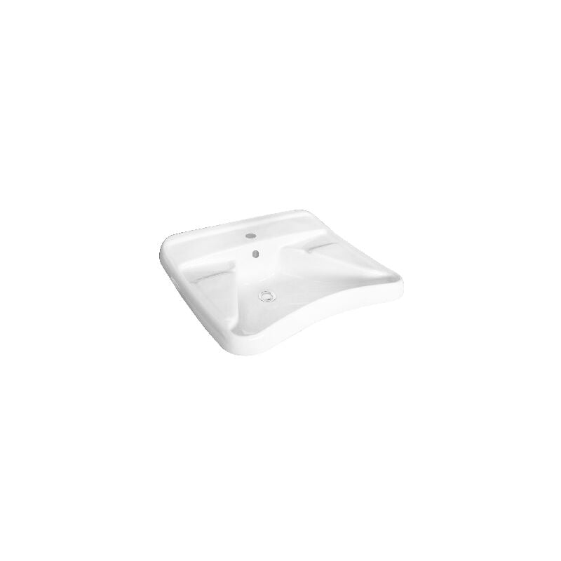 foto del prodotto iperbriko lavabo disabili bianco dimensioni l67 x p59 x h23,5 cm