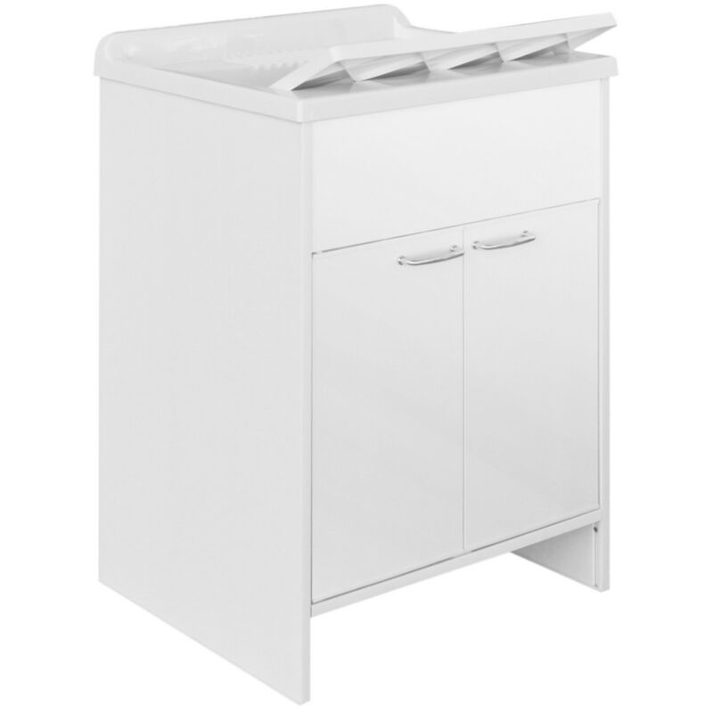 foto del prodotto iperbriko lavatoio con mobile in pvc con tavola
