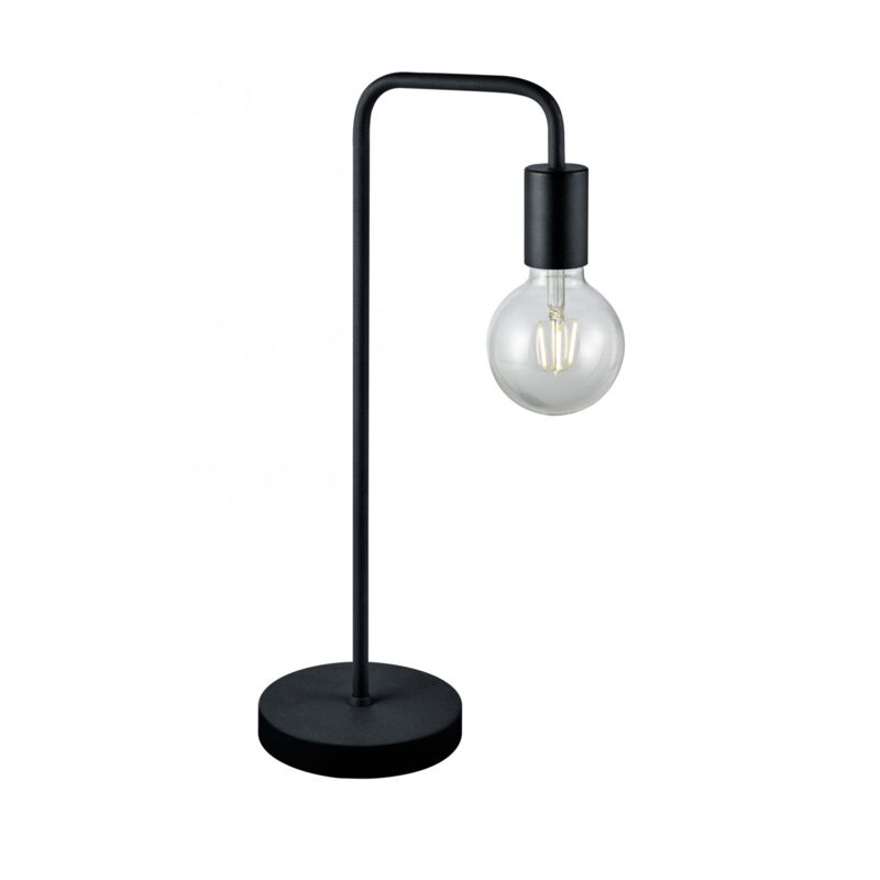 foto del prodotto iperbriko lumetto minimal nero diallo portalampada e27 trio lighting