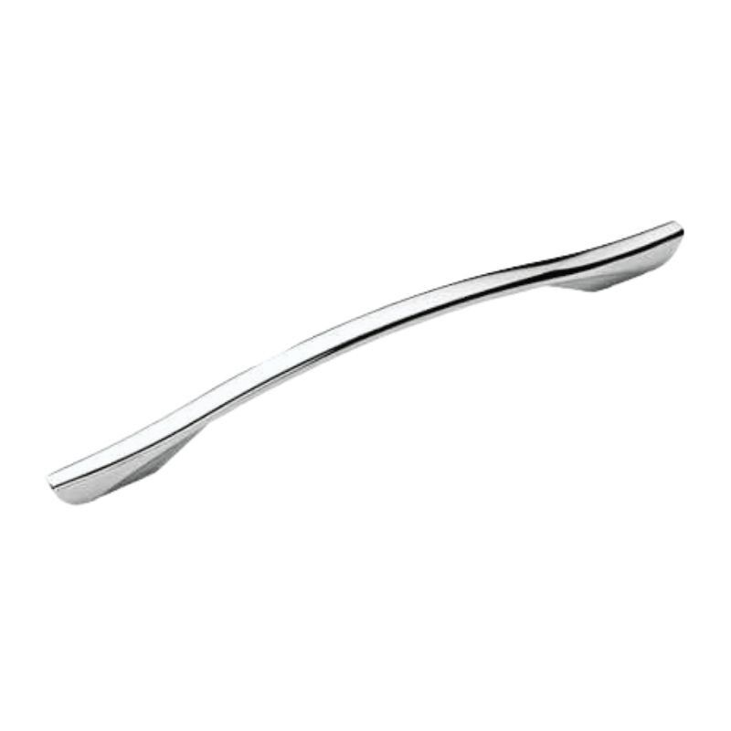 foto del prodotto iperbriko maniglia cromata per mobile enzo 160 finitura cromata, interasse 224 mm