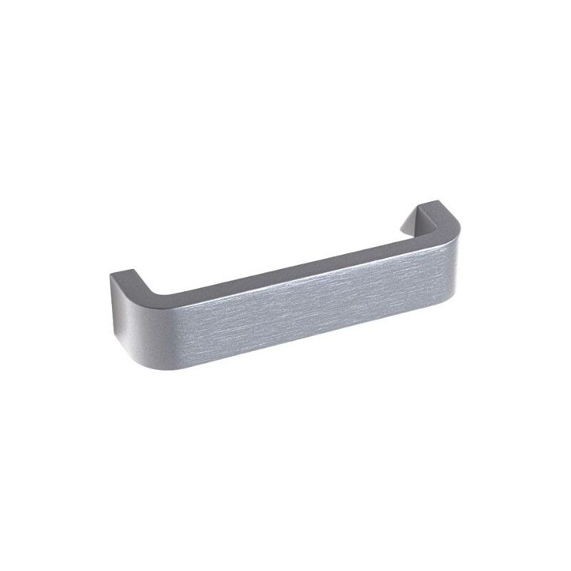 foto del prodotto iperbriko maniglia in metallo alluminio per mobile zama 12404a250 interasse 128mm, 138mm, 32mm