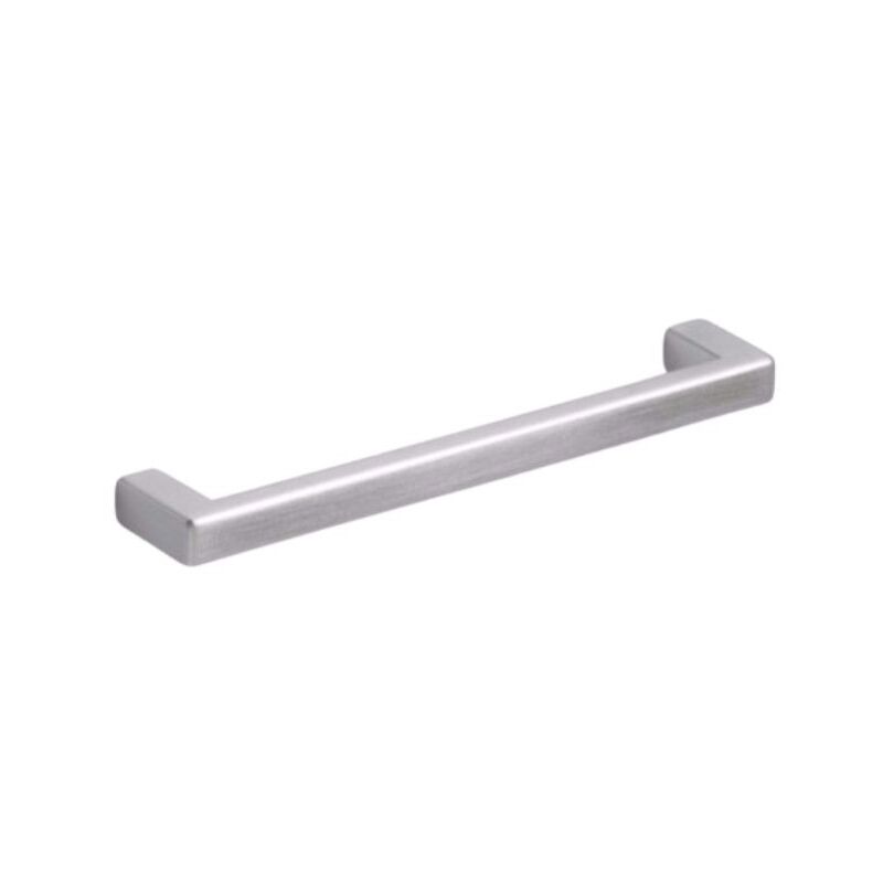 foto del prodotto iperbriko maniglia in metallo alluminio per mobile zama 12548a25 interasse 128 mm, 138 mm, 10 mm, 25 mm