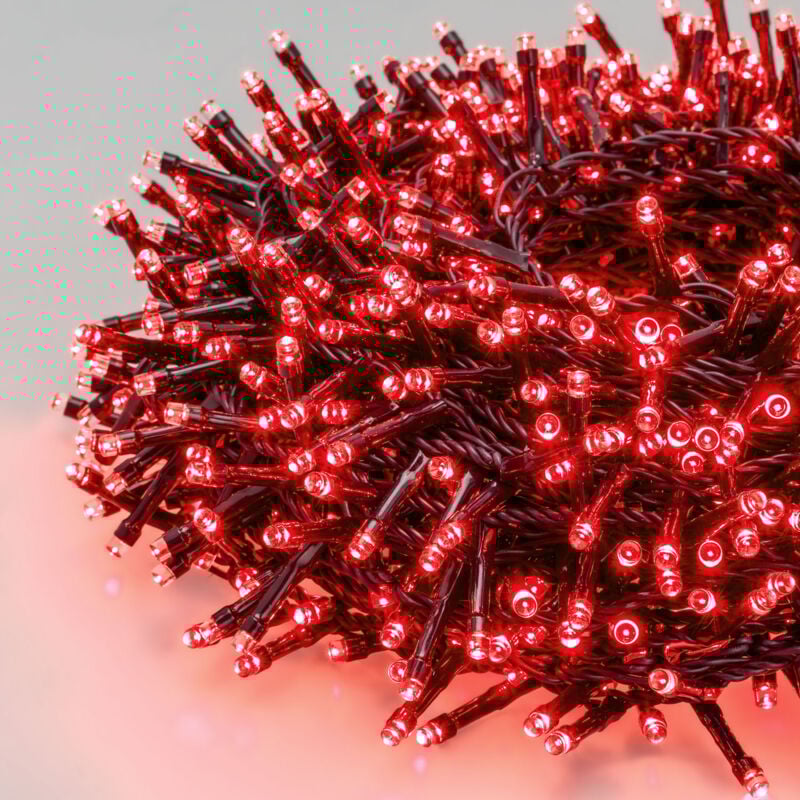 foto del prodotto iperbriko minicluster led rosso 4 20,5m 6cm