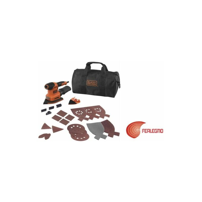 foto del prodotto iperbriko multilevigatrice mouse potenza 200w black e decker