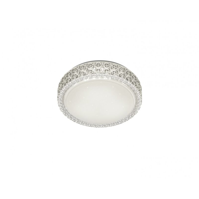 foto del prodotto iperbriko piccola lampada soffitto led pegasus bianco effetto stelle 28 cm trio lighting