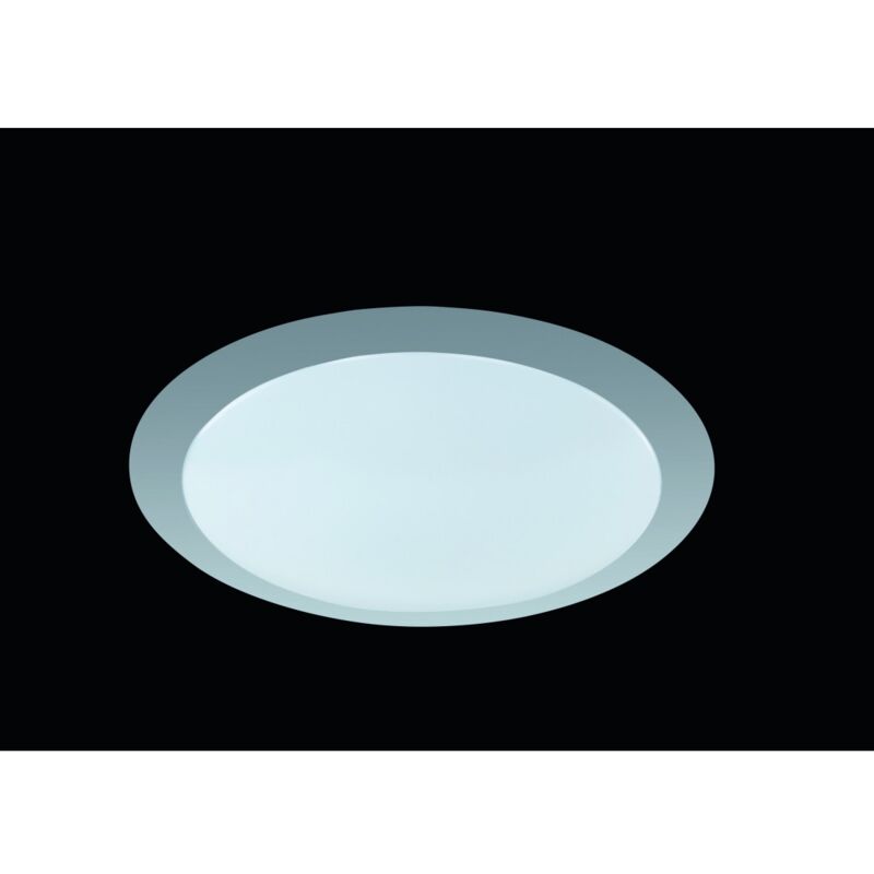 foto del prodotto iperbriko plafoniera moderna led 12w dimmerabile gonzalo alluminio 34 cm trio lighting