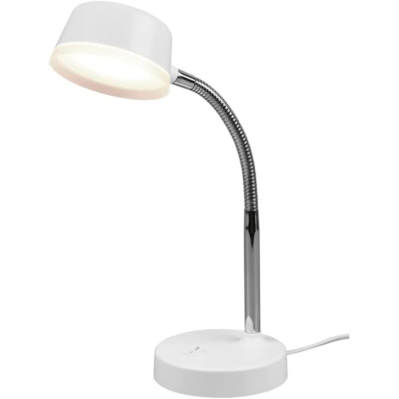 foto del prodotto iperbriko reality leuchten lampada da studio kiko bianca flessibile h 41 cm