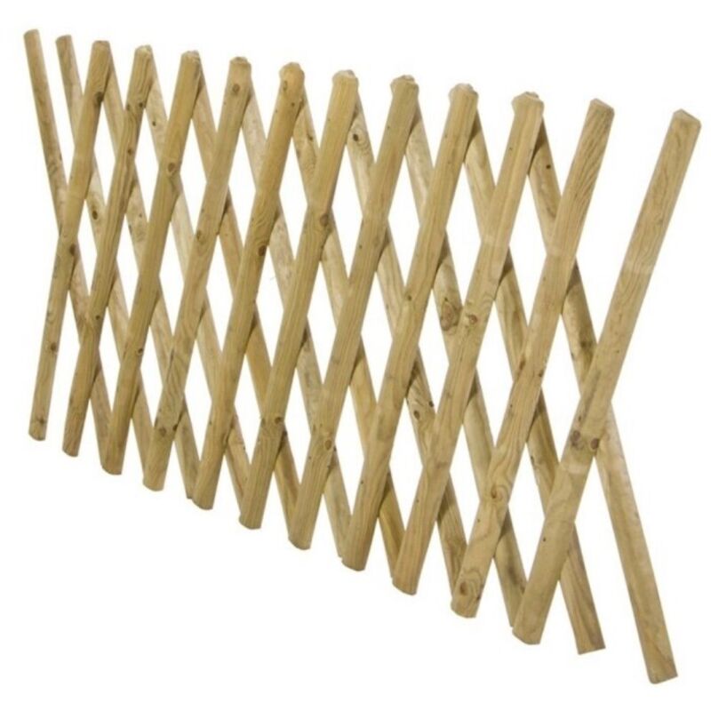 foto del prodotto iperbriko recinsione estensibile in legno naturale 80x250 cm