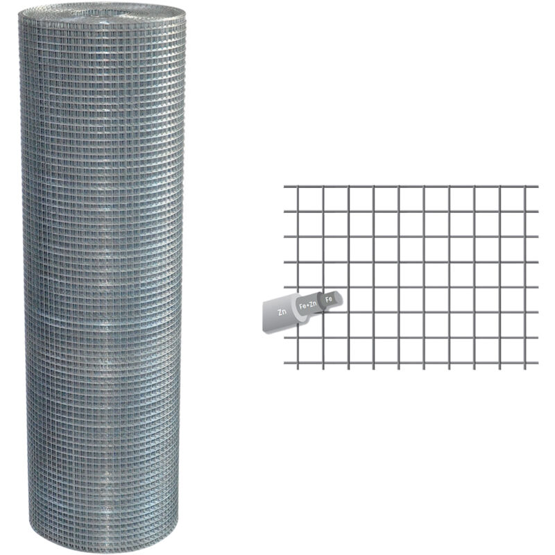 foto del prodotto iperbriko rete elettrosaldata 150x25 mm 25 mt