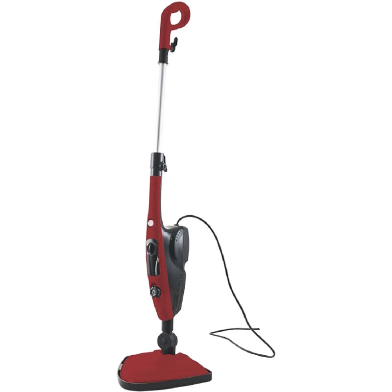 foto del prodotto iperbriko scopa elettrica a vapore 10 in 1 vaporbella 1500 w colore rosso