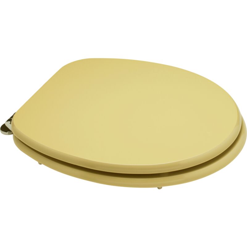 foto del prodotto iperbriko sedile wc universale in legno champagne