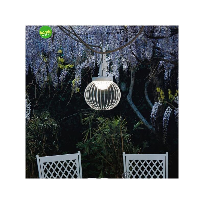 foto del prodotto iperbriko sospensione portatile cage sovil 20w bianco