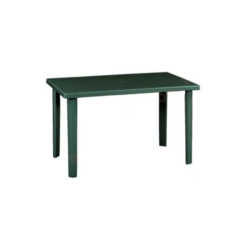 foto del prodotto iperbriko tavolo in polipropilene verde 120x70xh72 cm