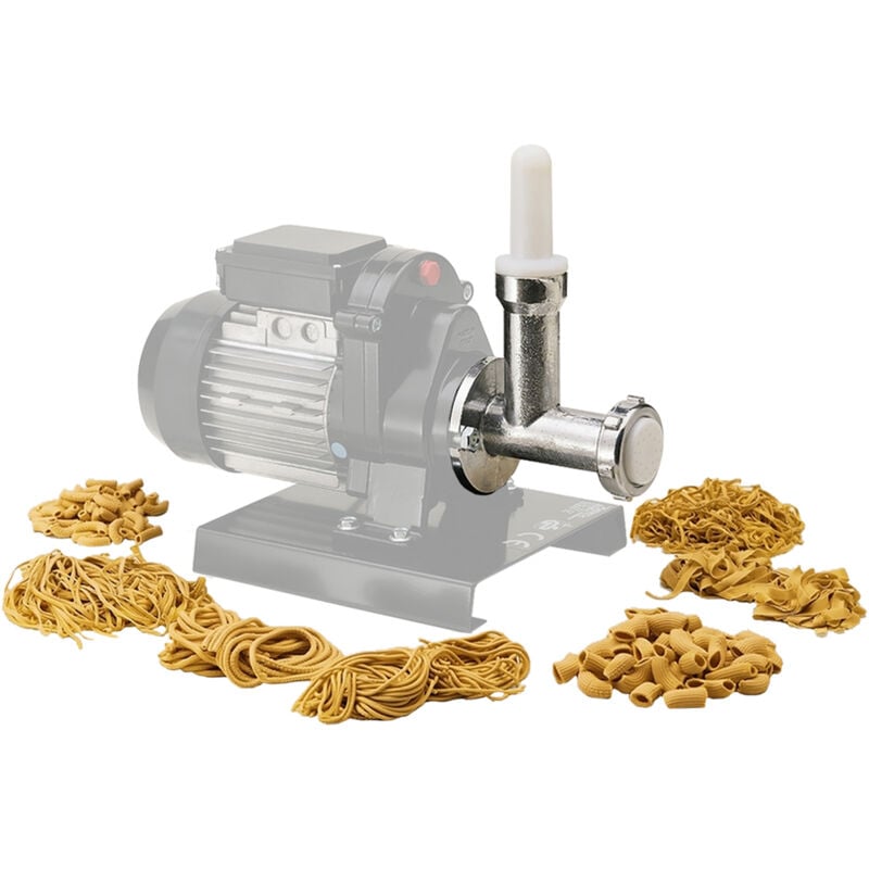 foto del prodotto iperbriko torchio per pasta con 12 trafile in alluminio