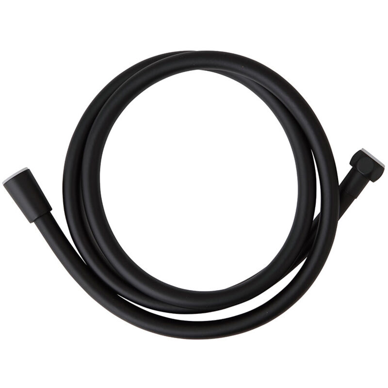 foto del prodotto iperbriko tubo flessibile nero opaco 150 cm per doccetta