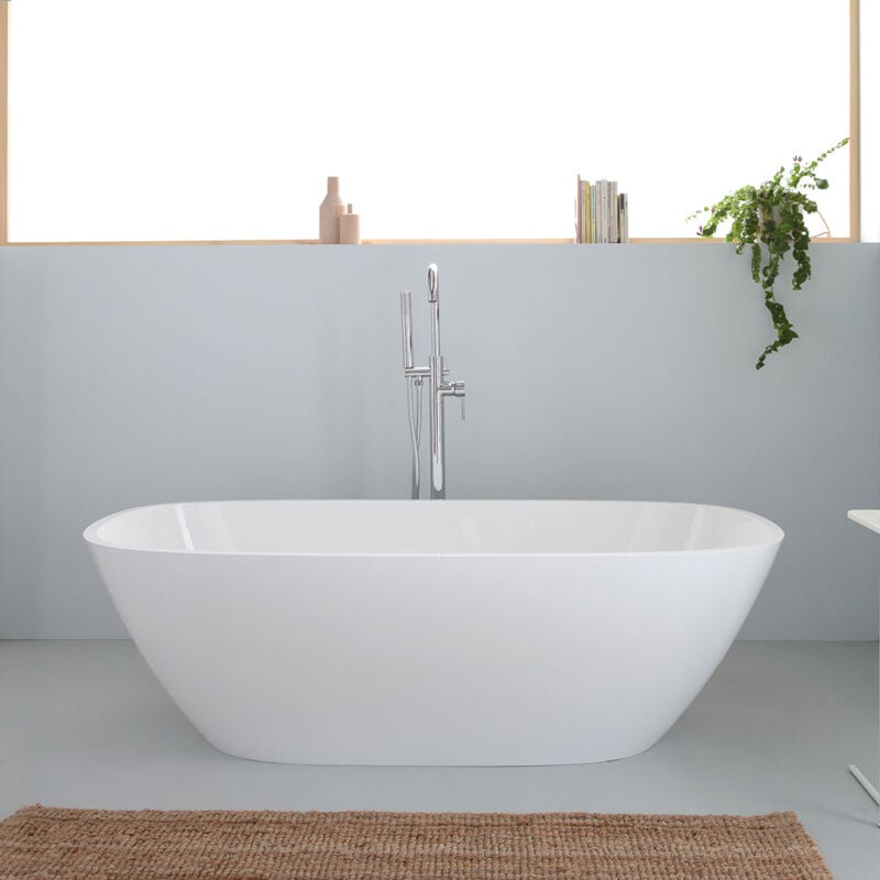 foto del prodotto iperbriko vasca rettangolare freestanding rimini