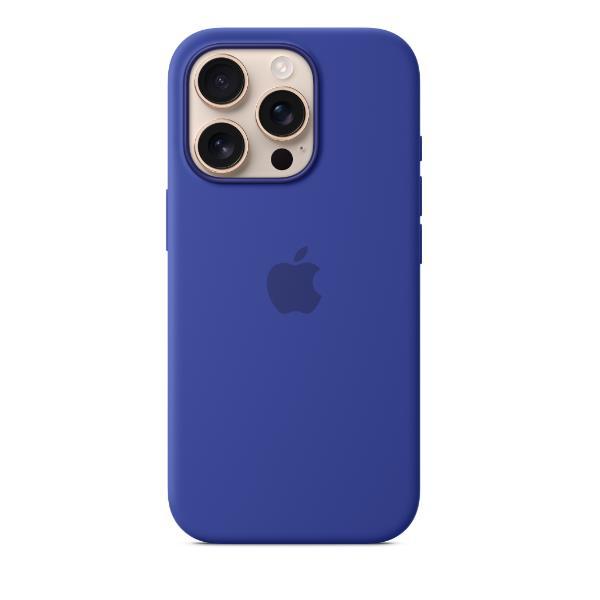 foto del prodotto iphone 16 pro max silicone case with magsafe ultramarine