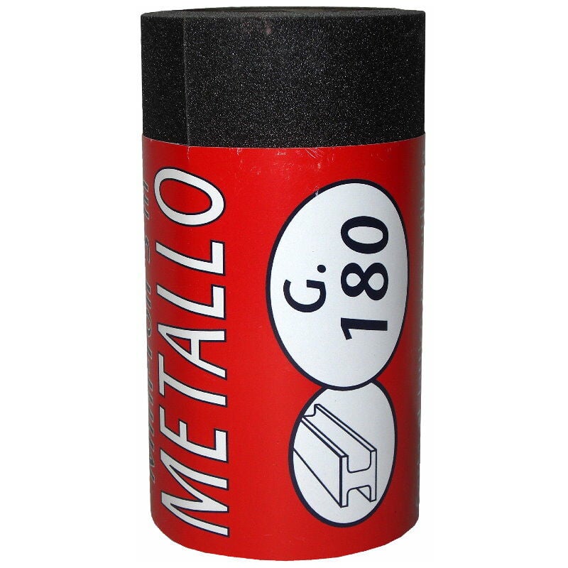 foto del prodotto iq2 tools carta abrasiva, minirotolo 2,5 mt, grana 180