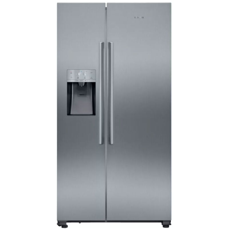 foto del prodotto iq500 ka93daiep. posizionamento dell apparecchio libera installazione, design del prodotto porta americana, colore del prodotto acciaio inox.
