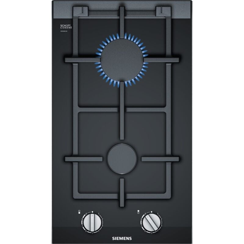 foto del prodotto iq700 er3a6bb70. colore del prodotto nero, posizionamento dell apparecchio da incasso, dimensione della larghezza del piano cottura 30 cm. tipo di