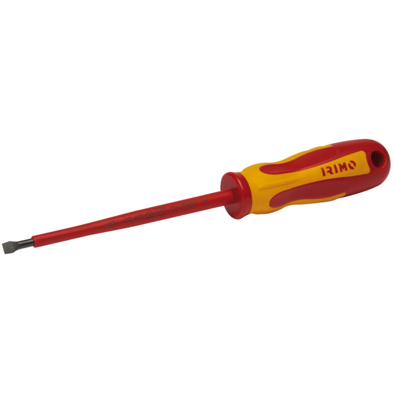 foto del prodotto irimo cacciavite 1000 v 5,5 x 125 mm alba plana cacciavite da elettricista