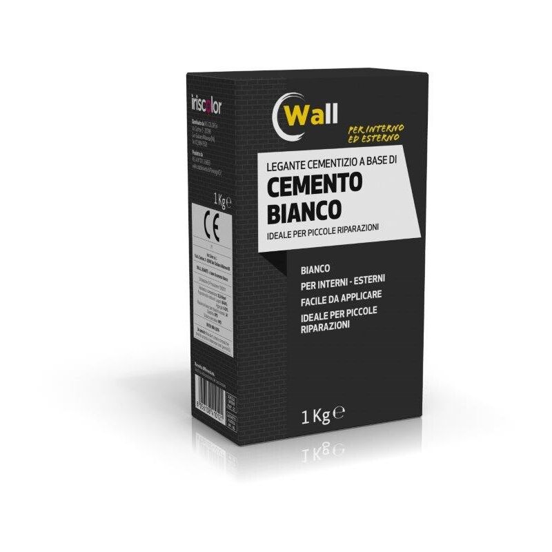 foto del prodotto iris color wall cemento polvere bianco 1 kg