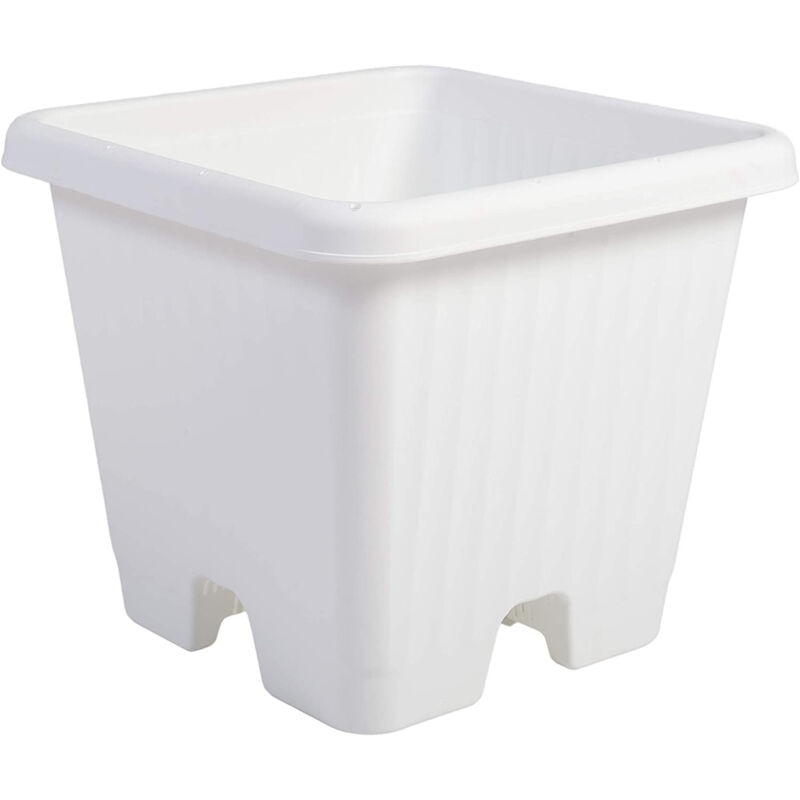 immagine 0 del prodotto iris ohyama air gem setopf 400 air gem setopf mit wasserablaufsystem f r die gartenarbeit, wei 