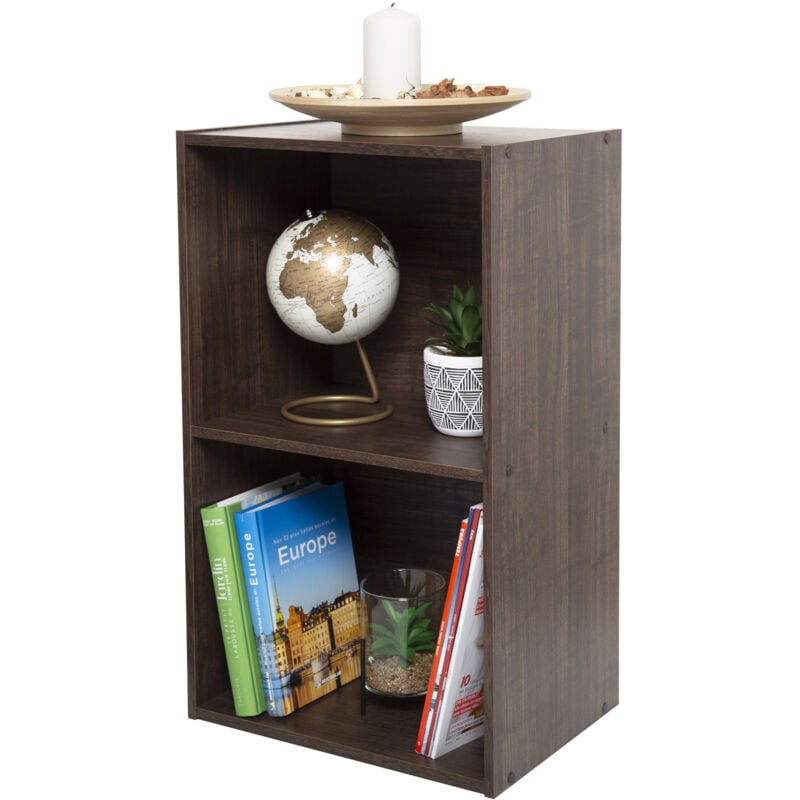 foto del prodotto iris ohyama, armadietto, libreria, armadietto con 2 ripiani, grande capacit , multifunzionale, robusto ufficio, camera da letto, soggiorno office