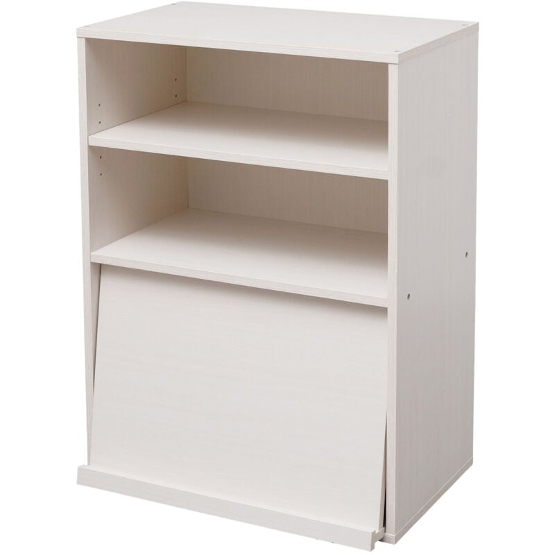 foto del prodotto iris ohyama armadio con ante, ripiano portaoggetti, 2 vani componibili, design, solido, moderno, multiuso, ufficio, camera da letto, soggiorno,