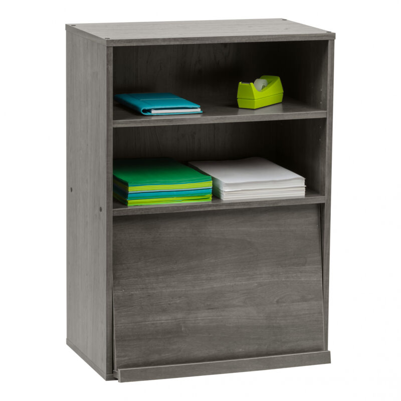 foto del prodotto iris ohyama armadio con ante, ripiano portaoggetti, 2 vani componibili, design, solido, moderno, multiuso, ufficio, camera da letto, soggiorno,