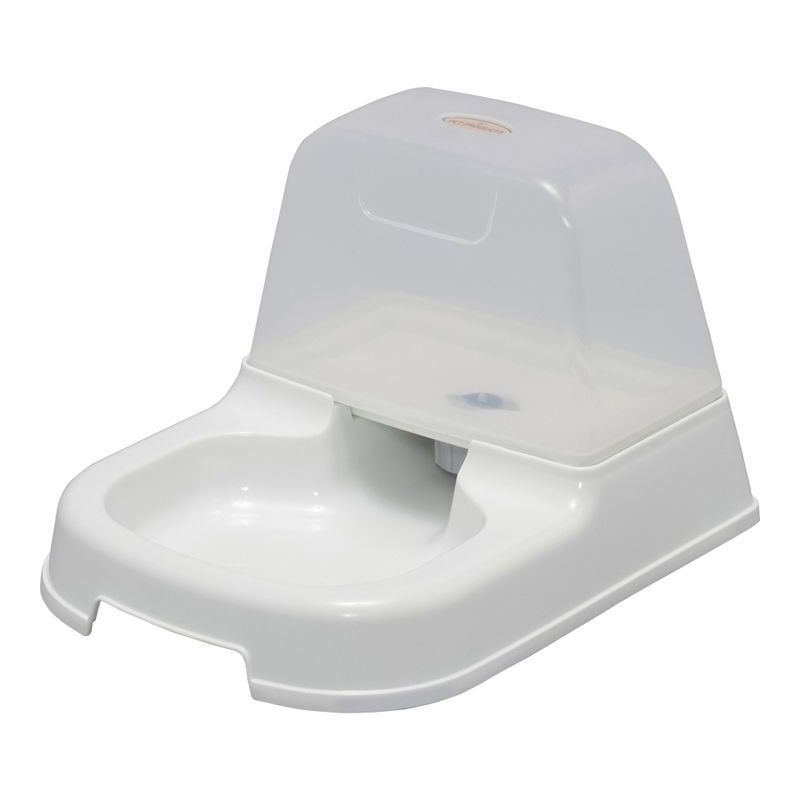 foto del prodotto iris ohyama dispenser, fontana d acqua in plastica con sistema antigoccia e impugnatura ergonomica, l30,5 x p23,7 x h19 cm, piedini antiscivolo,