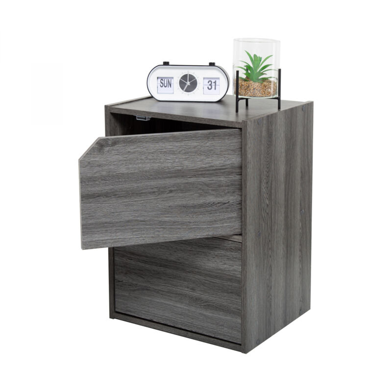 foto del prodotto iris ohyama libreria portaoggetti, armadio con 2 ante e 2 ripiani, facilit di montaggio, design, modulare, ufficio, camera da letto, soggiorno