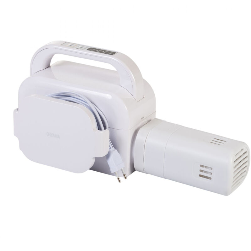 foto del prodotto iris ohyama scaldacoperte elettrico e asciugatrice 2 in 1, 490w, tubo flessibile espandibile, 3 impostazioni del timer, per biancheria da letto,