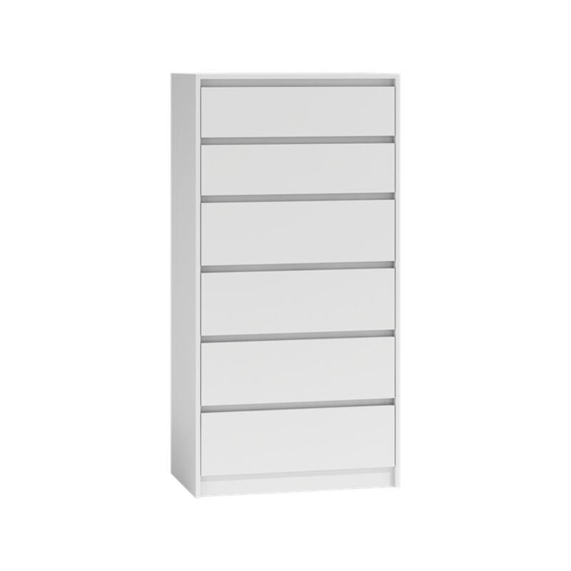 foto del prodotto iris t6 cassettiera 6 per camera da letto 139x70x43cm mobile contenitore stile scandinavo spogliatoio